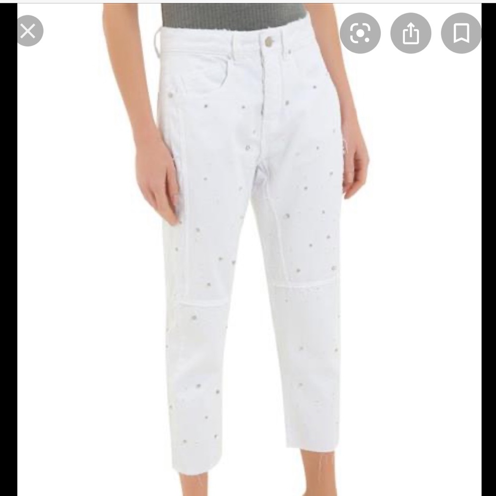 Rosa Cha Skinny Capri Jeans.